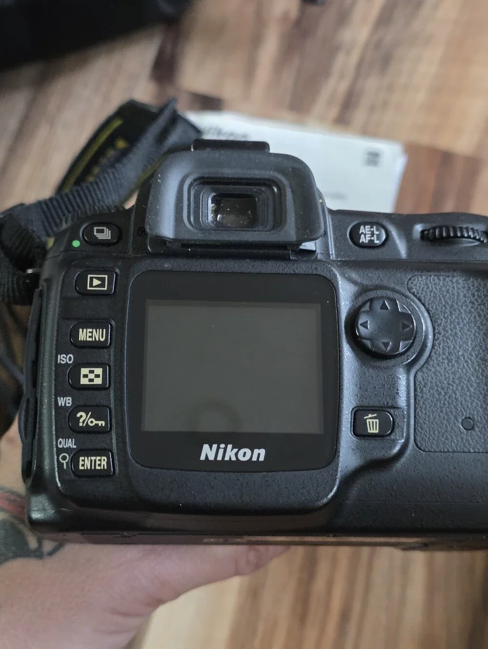 Nikon D50 Digital SLR Camera with Case & Accessories